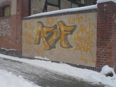 Graffiti Bombing in Bayreuth - Photo by dripslover - asf