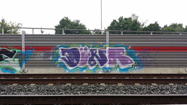 Graffiti Wall in Nürnberg - Photo by dripslover - Dönr (2014)