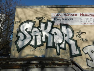 Graffiti Wall in Berlin - Photo by dripslover - sakor