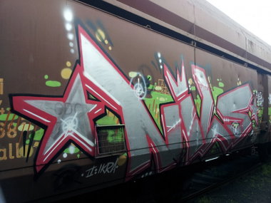 Graffiti Train in Bezirk Eger - Photo by dripslover - nils (2014)