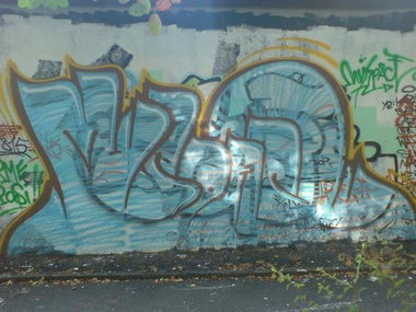 Graffiti Wall in Bayreuth - Photo by dripslover - mspc (2009)