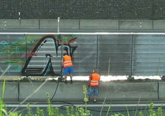 Graffiti Wall in Bayreuth - Photo by dripslover - Dnsc, DNS, Nils (2017)