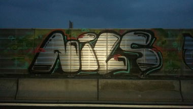 Graffiti Wall in Bayreuth  - Photo by dripslover - Nils, DNS, dnsc (2017)