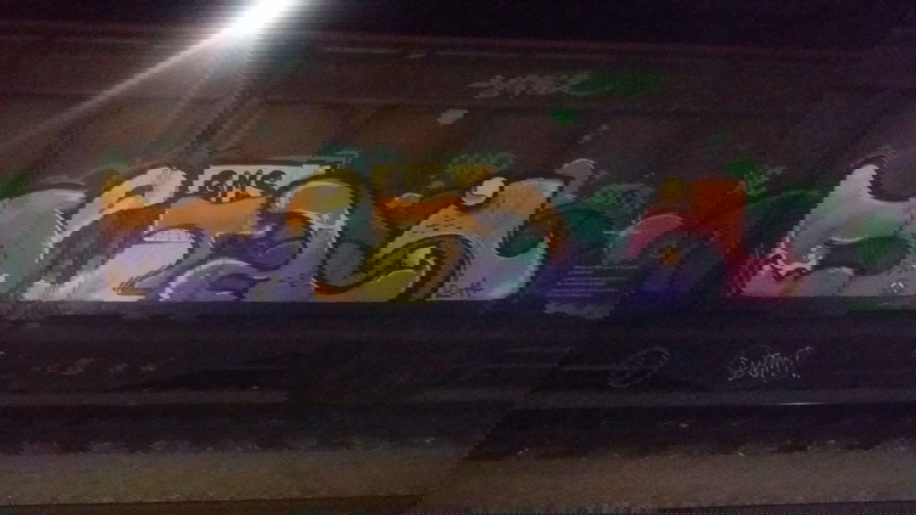 Graffiti Train in Bamberg - Photo by dripslover - detail, demo, jbcb