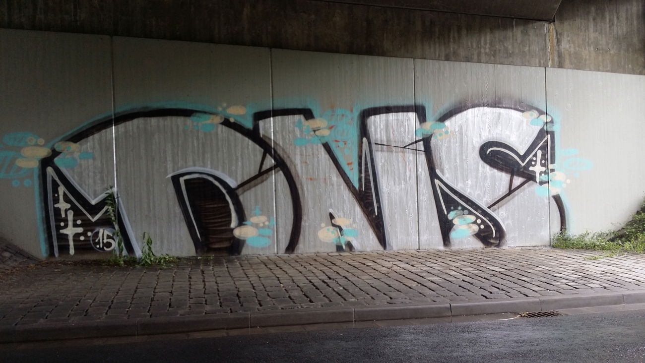 Graffiti Wall in Bayreuth - Photo by dripslover - DNS (2015)