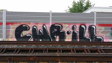 Graffiti Wall in Nürnberg - Photo by dripslover - Cwr, ill