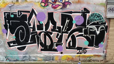 Graffiti Wall in Bayreuth - Photo by dripslover - stereo, seks (2015)