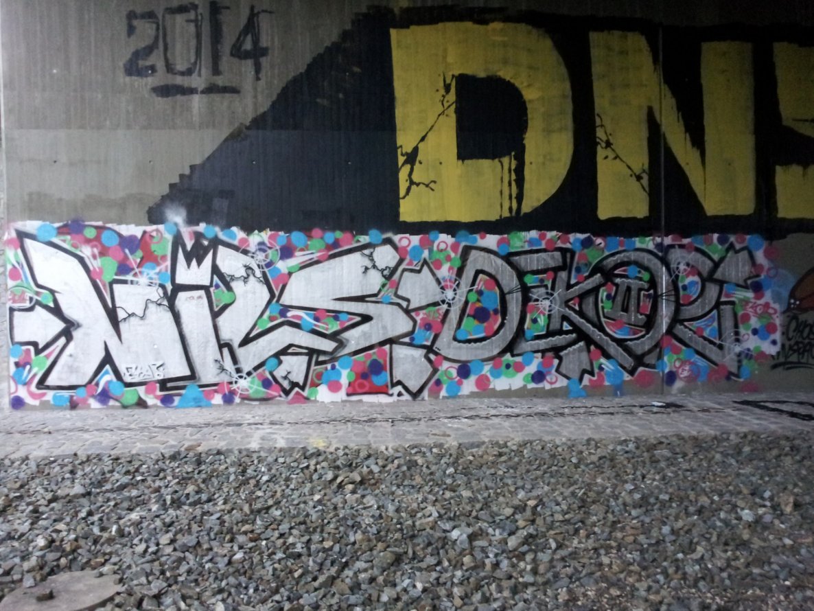 Graffiti Wall in Bayreuth - Photo by dripslover (2014)