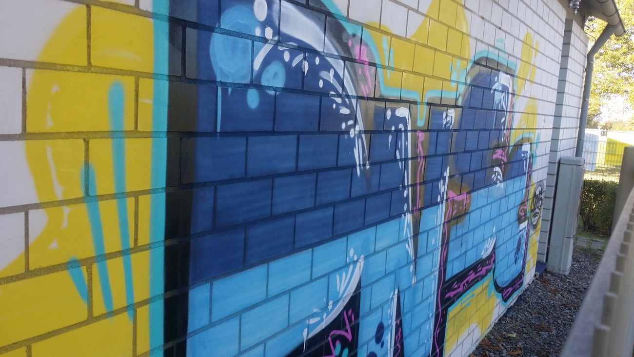 Graffiti Wall in Bayreuth - Photo by dripslover - DNSC, DNS (2015)