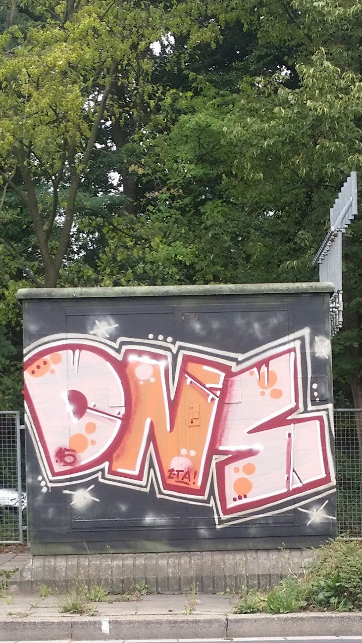 Graffiti Bombing in Bayreuth - Photo by dripslover - dns (2015)