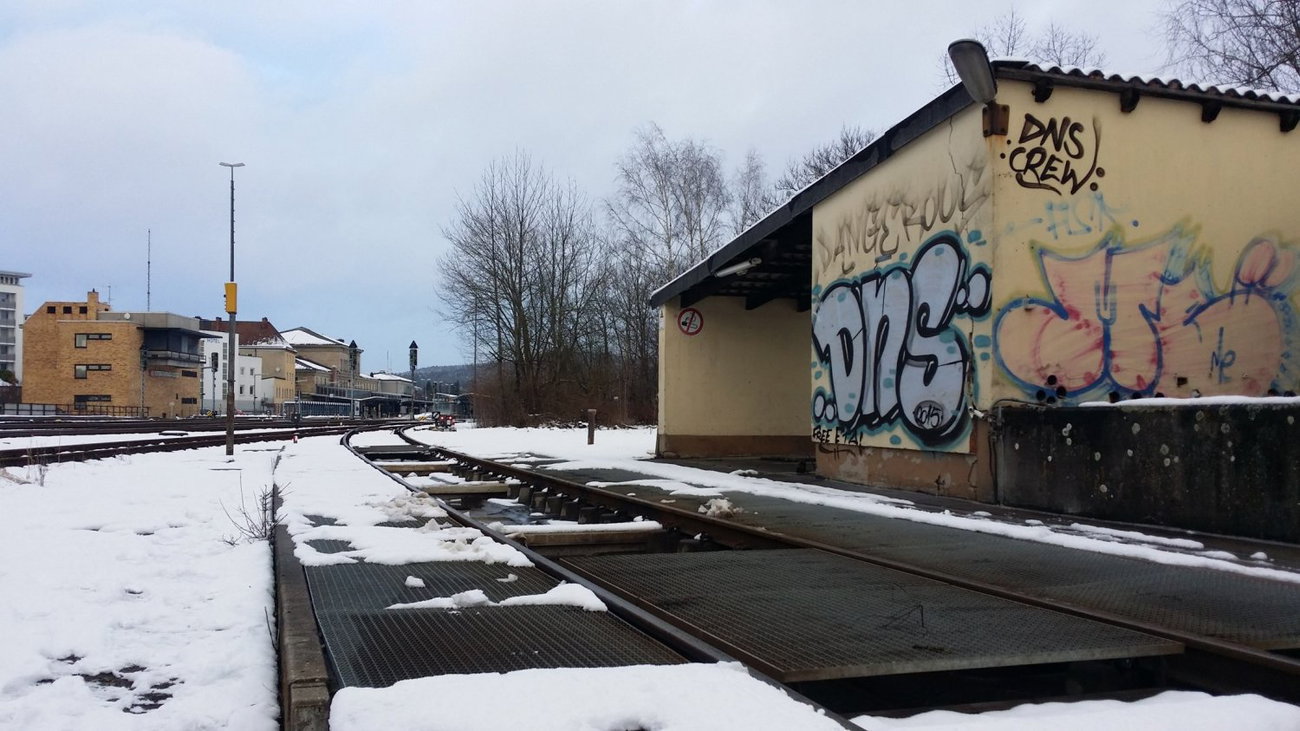 Graffiti Wall in Bayreuth - Photo by dripslover - dns, me, asf (2015)