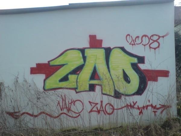 Graffiti Bombing in Bayreuth - Photo by dripslover - zao (2008)