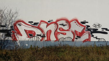Graffiti Wall in Burgkunstadt - Photo by dripslover - dnsc, dns (2016)