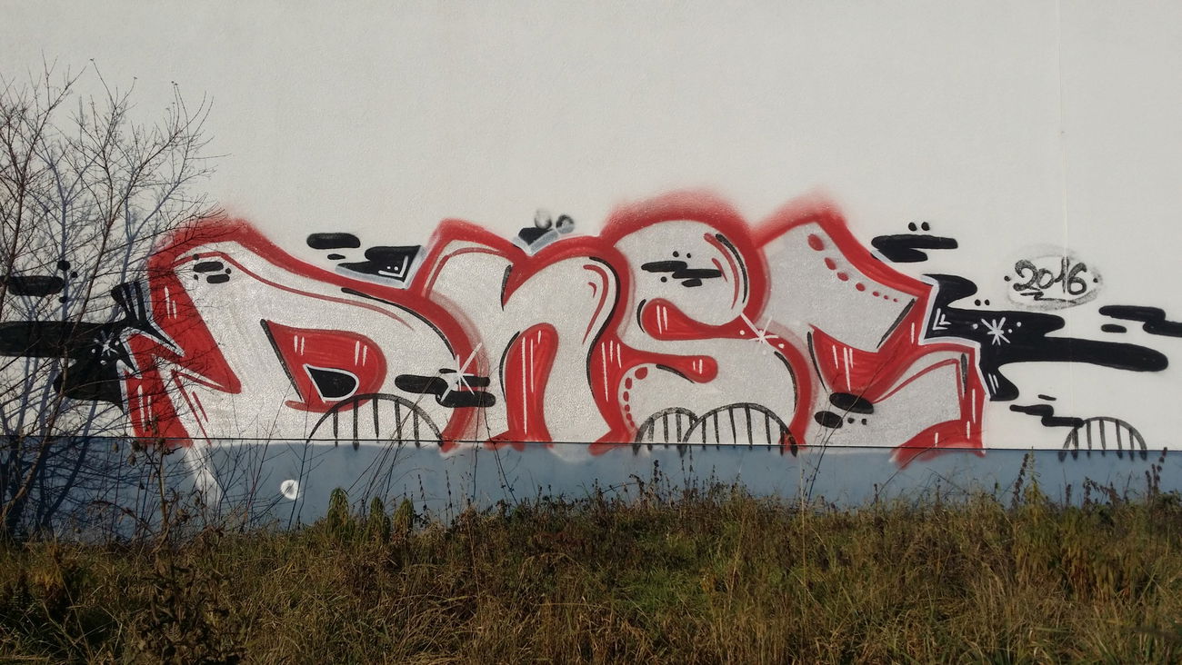 Graffiti Wall in Burgkunstadt - Photo by dripslover - dnsc, dns (2016)