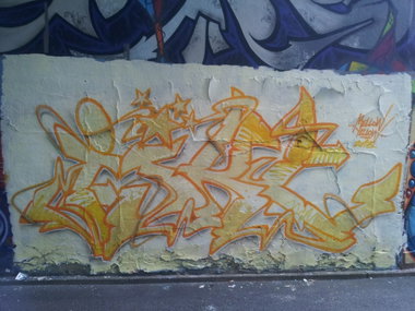 Graffiti Wall in Bayreuth - Photo by dripslover (2014)
