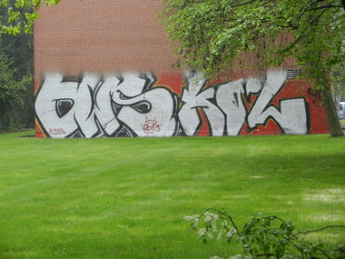 Graffiti Wall in Landkreis Kulmbach - Photo by dripslover - dns, kol, dbs (2013)