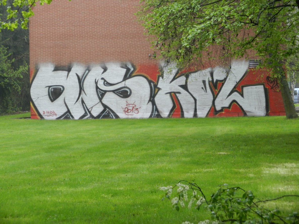 Graffiti Wall in Landkreis Kulmbach - Photo by dripslover - dns, kol, dbs (2013)