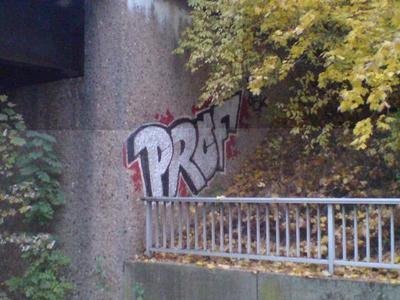 Graffiti Bombing in Bayreuth - Photo by dripslover - hls, prof (2010)