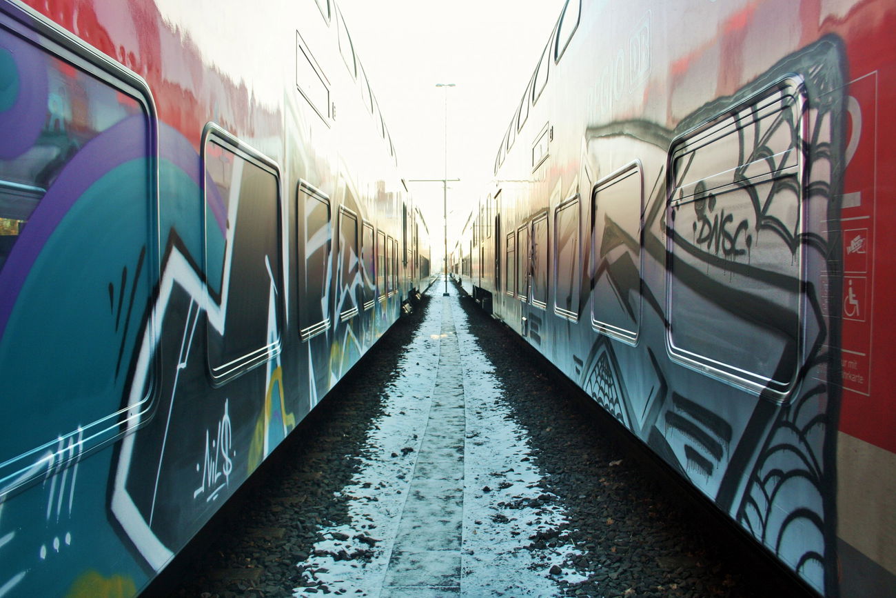 Graffiti Train in FULDA - Photo by dripslover - dnsc, nils (2017)