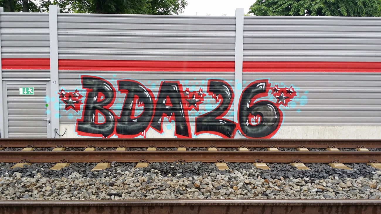 Graffiti Wall in Nürnberg - Photo by dripslover - Bda, 26