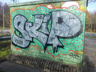 Graffiti Wall in Bayreuth - Photo by dripslover - hls (2014)