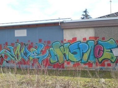 Graffiti Wall in Bayreuth - Photo by dripslover - mspc, name (2009)