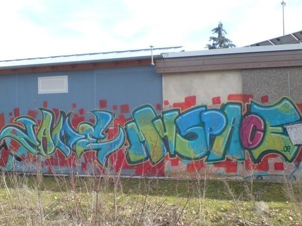 Graffiti Wall in Bayreuth - Photo by dripslover - mspc, name (2009)