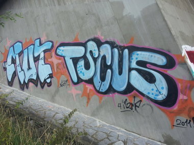 Graffiti Wall in Bayreuth - Photo by dripslover