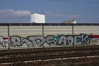 Graffiti Bombing in Nürnberg - Photo by dripslover - rds, adek (20xx)