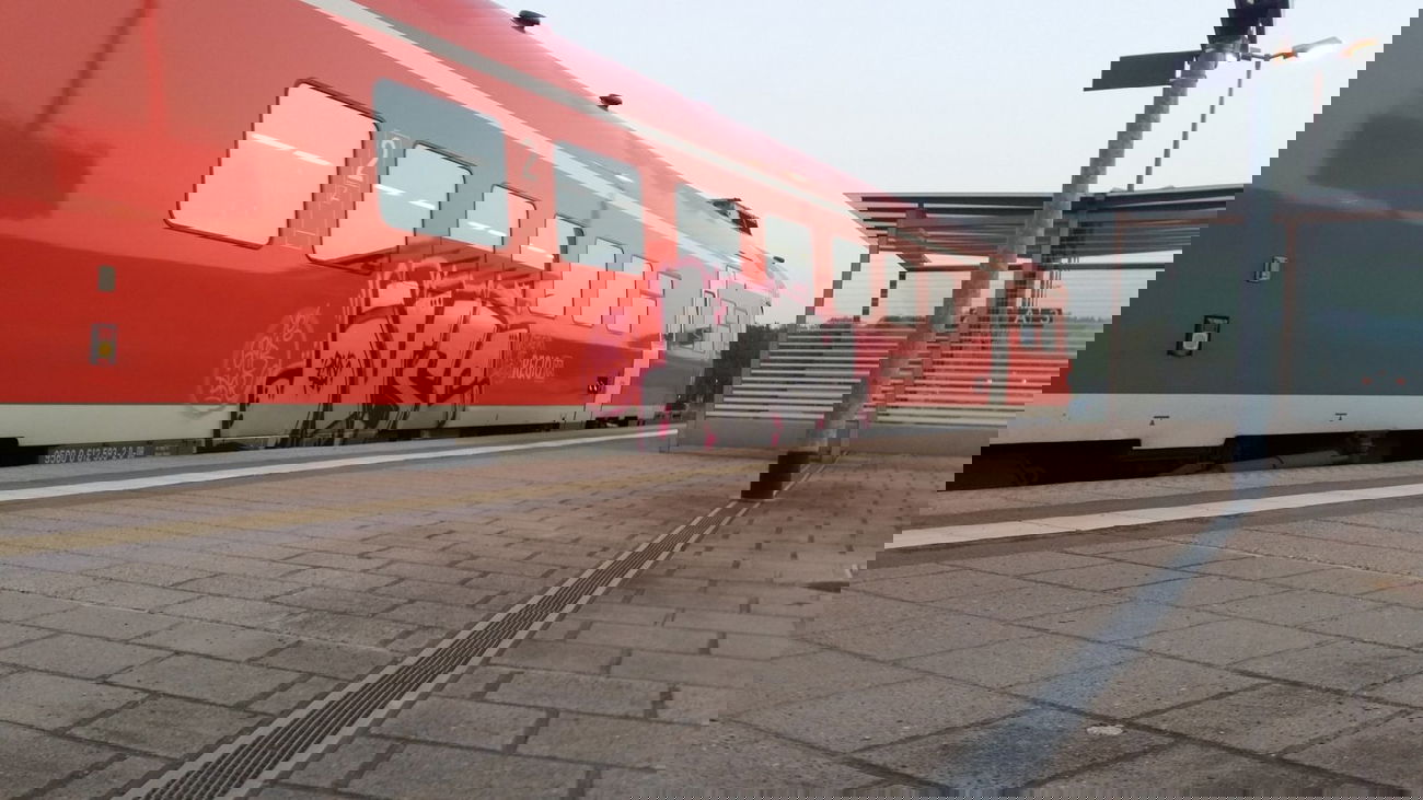 Graffiti Train in Bayreuth - Photo by dripslover - dnsc, gmb, dkr (2015)