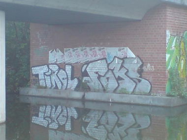 Graffiti Bombing in Bayreuth - Photo by dripslover - tirol, foks