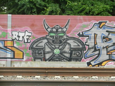 Graffiti Wall in Frankfurt - Photo by dripslover - rtf