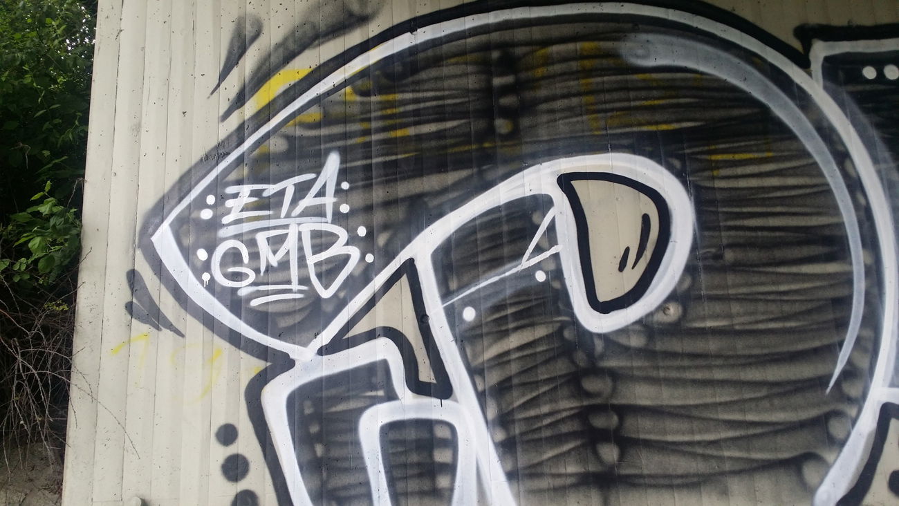 Graffiti Bombing in Thurnau - Photo by dripslover - dns, gmb, eta (2015)