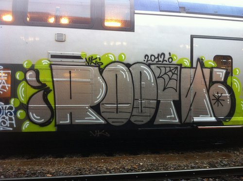 Graffiti Train - Photo by drkool