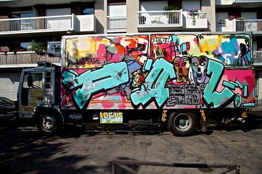 Graffiti Wall - Photo by drkool