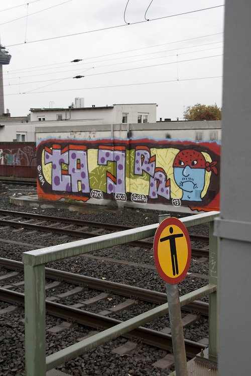 Graffiti Bombing - Photo by drkool - tajrr, coco, geer