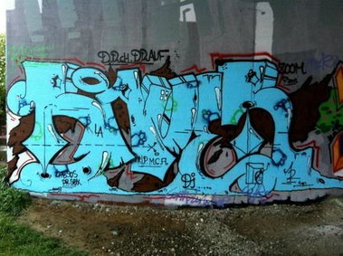 Graffiti Wall - Photo by drkool - bauer