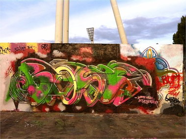 Graffiti Wall - Photo by drkool - boss
