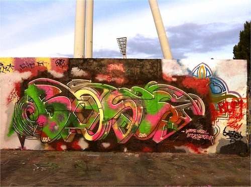 Graffiti Wall - Photo by drkool - boss