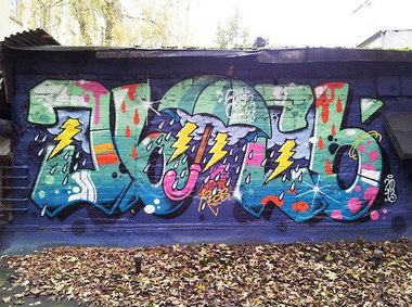 Graffiti Wall - Photo by drkool - jbcb