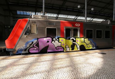 Graffiti Train - Photo by drkool - rätsel