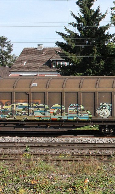 Graffiti Train - Photo by drkool - jbcb