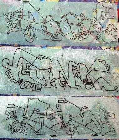 Graffiti Wall - Photo by drkool - rock, funk, korn