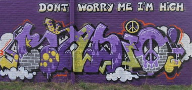 Graffiti Wall - Photo by drkool - radio