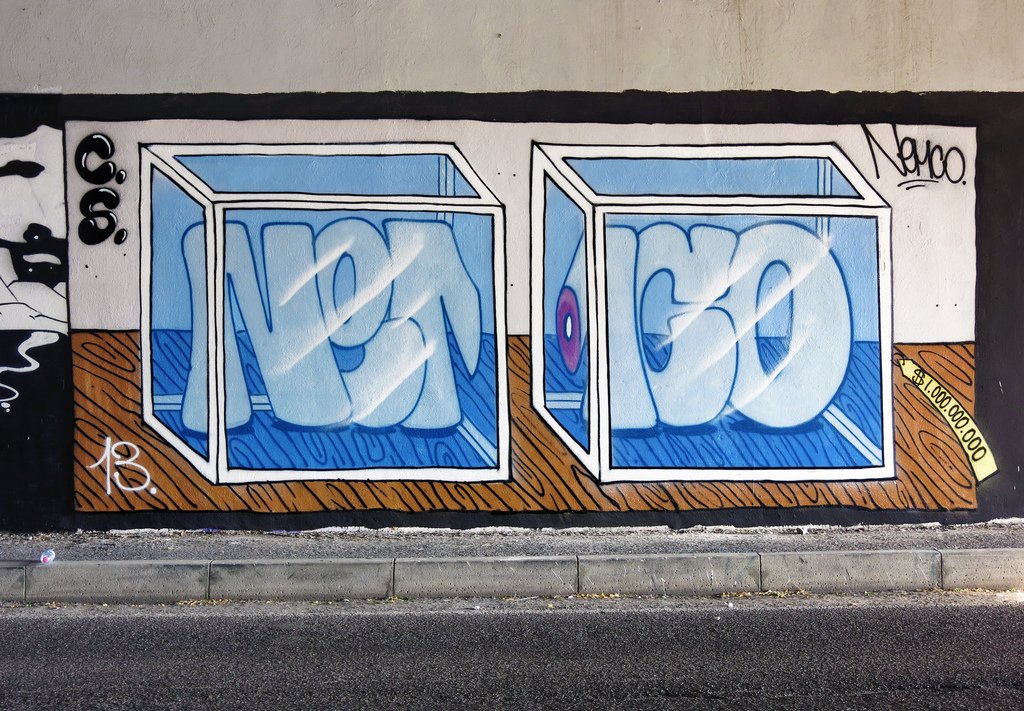 Graffiti Wall - Photo by drkool
