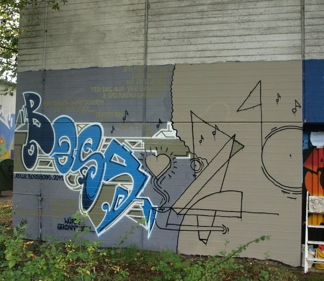 Graffiti Wall - Photo by drkool - boss
