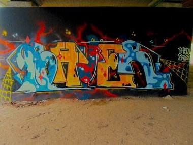 Graffiti Wall - Photo by drkool - bauer