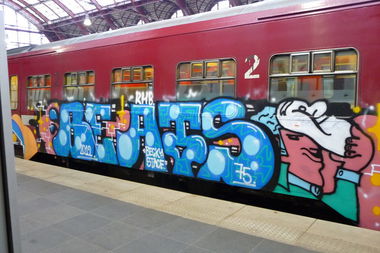 Graffiti Train - Photo by drkool - rhb