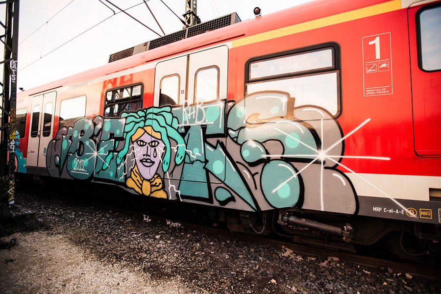 Graffiti Train - Photo by drkool - rhb