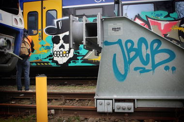 Graffiti Train - Photo by drkool - jbcb